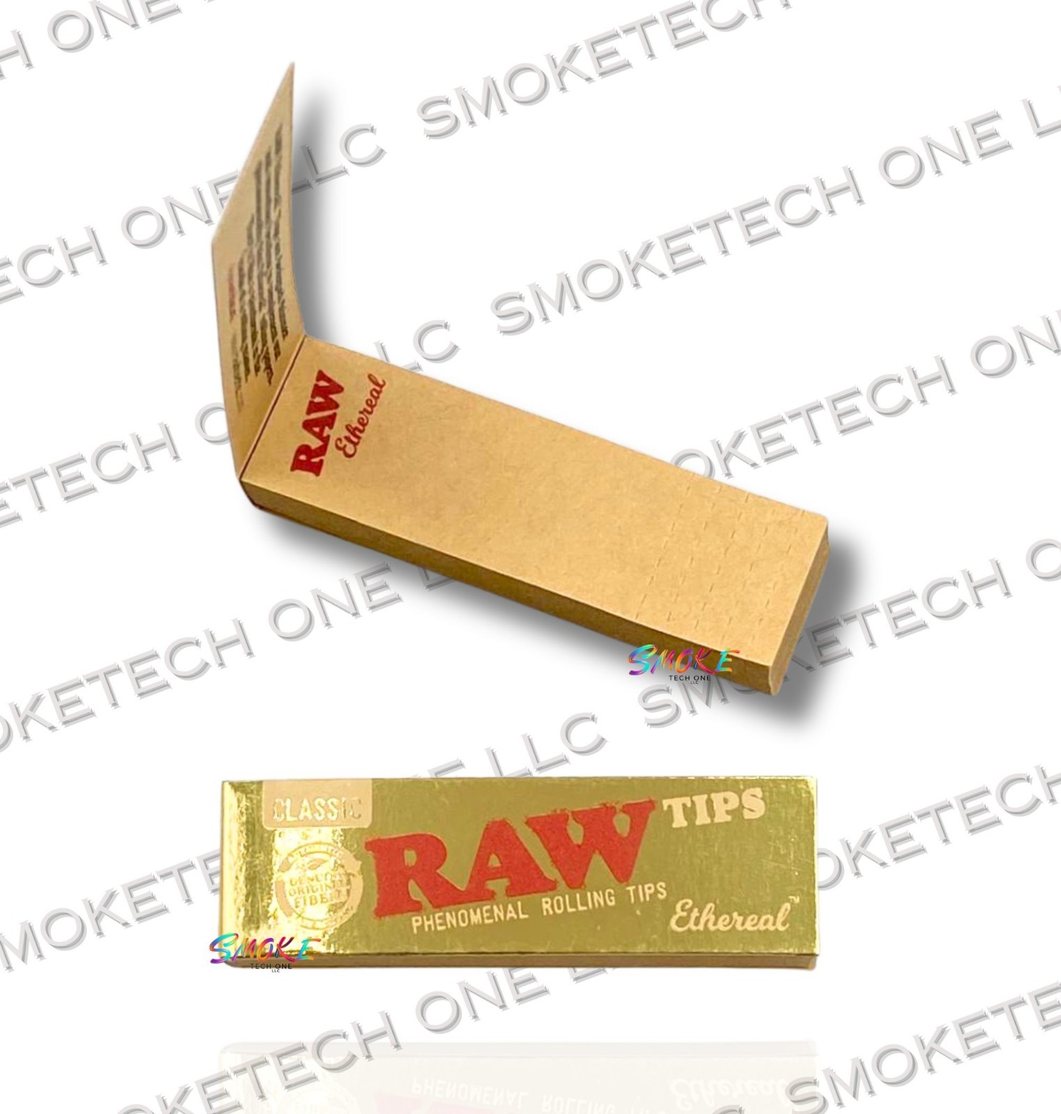 RAW Classic Ethereal Tips – Limited Edition Gold Pack (Full box)