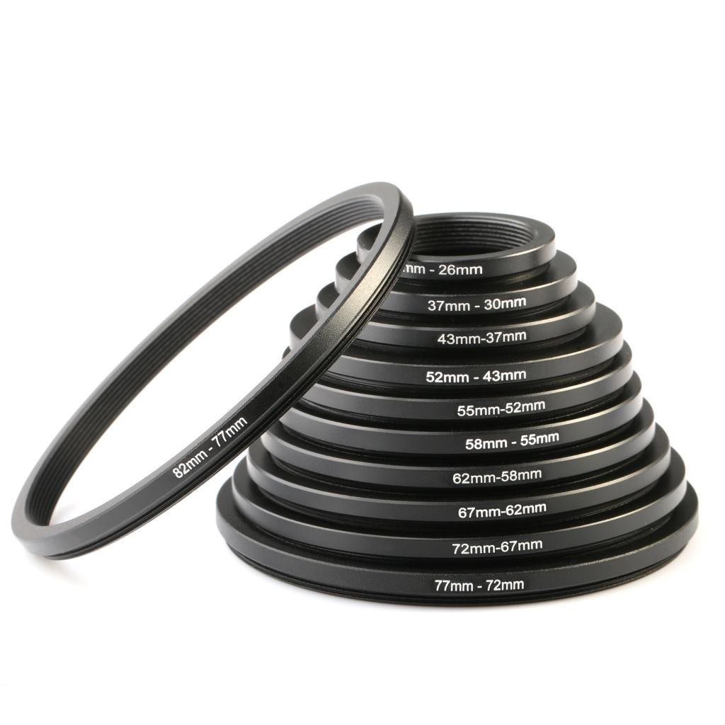 Metal 82mm to 72mm 82-72 82mm-72mm Step Down Camera Lens Filter Adapter Ring
