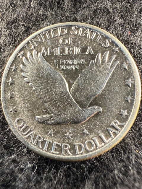 1929-P Standing Liberty Quarter 25C - 90% Silver GREAT DETAILS! SHIPS FREE! (3)