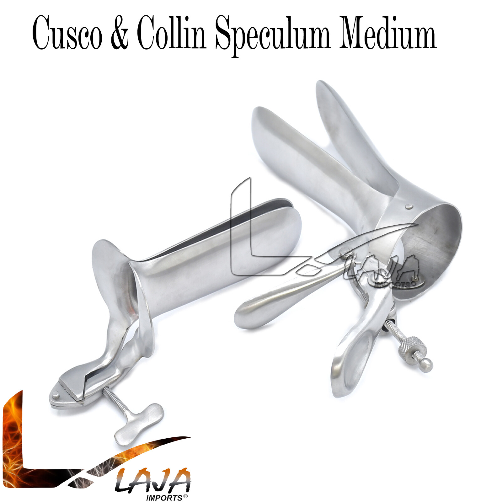 Cusco & Collin Vaginal Speculum Medium Gynecology Surgical OB/GYN Instruments