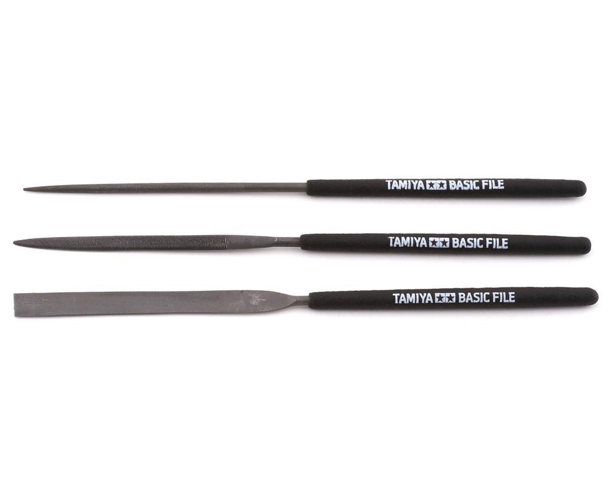 Tamiya Basic Smooth Double-Cut File Set [TAM74104]