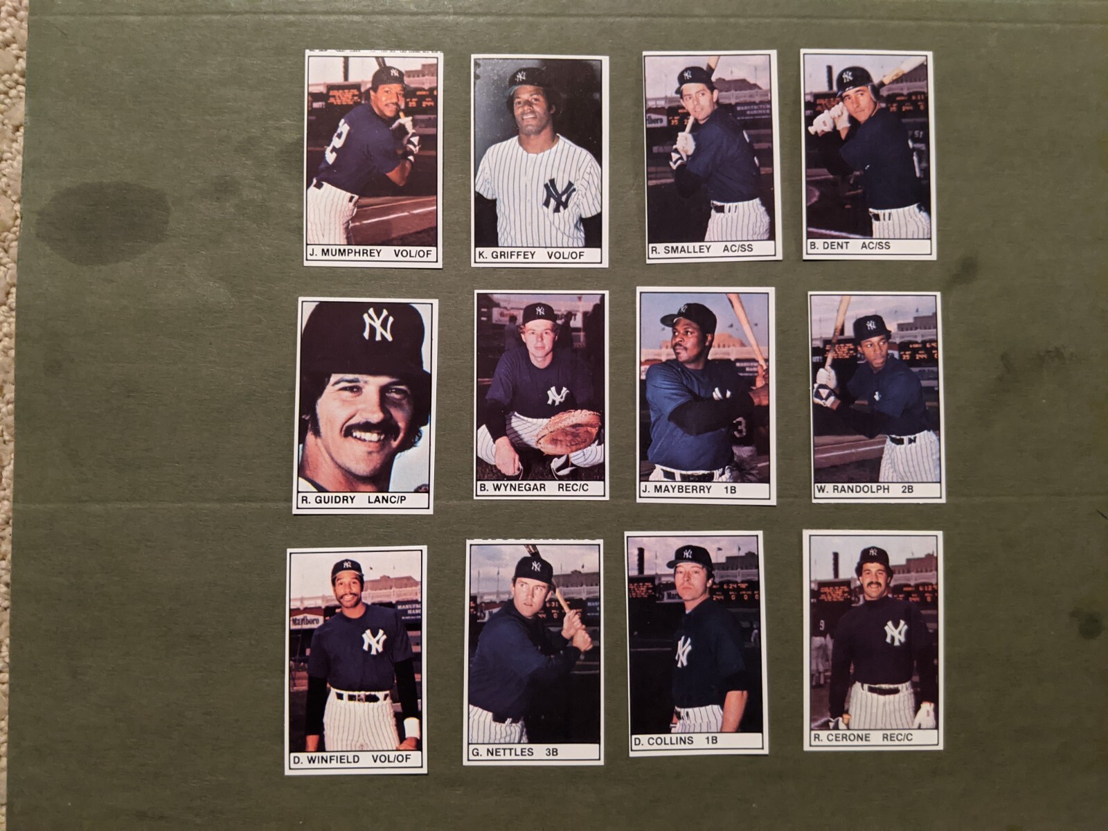 U Pick - 1982 All-Star Game Program Insert "Common Players"