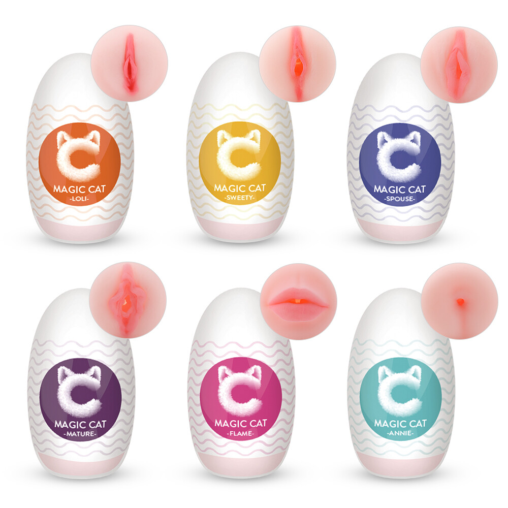Male Masturbators Egg Softer Wrapped Endurance Pocket Pussy Stroker Lubricants