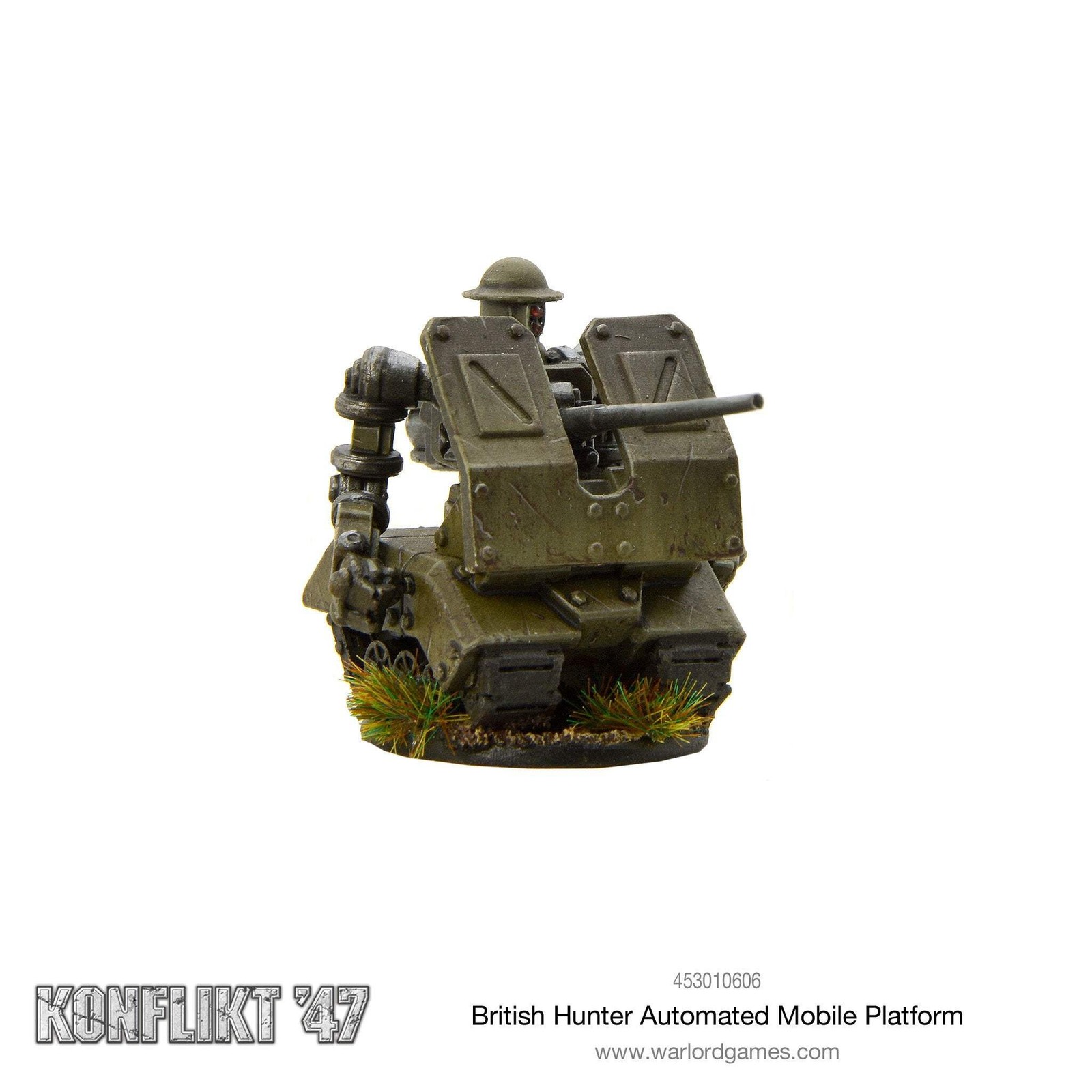 Konflikt '47 - British Hunter automated mobile platform - Warlord Games NEW