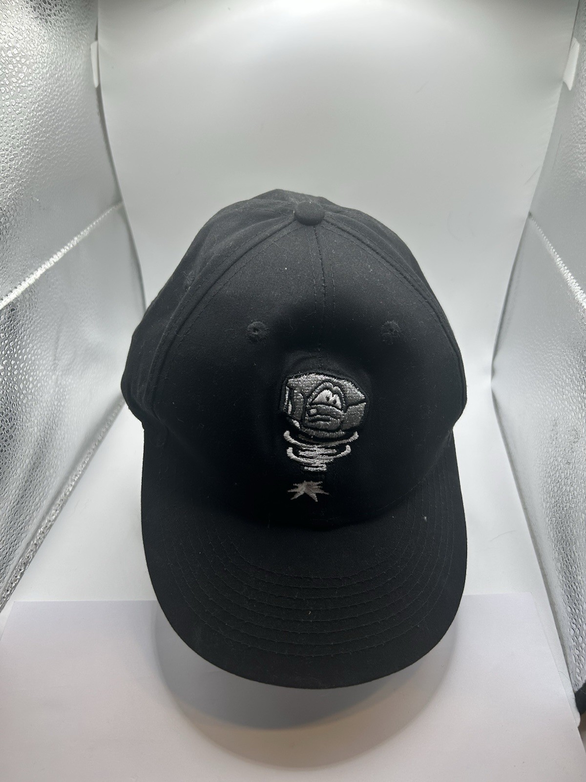 Lansing Lugnuts Minor League Baseball Strapback Cap Hat Youth Black Oakland A's