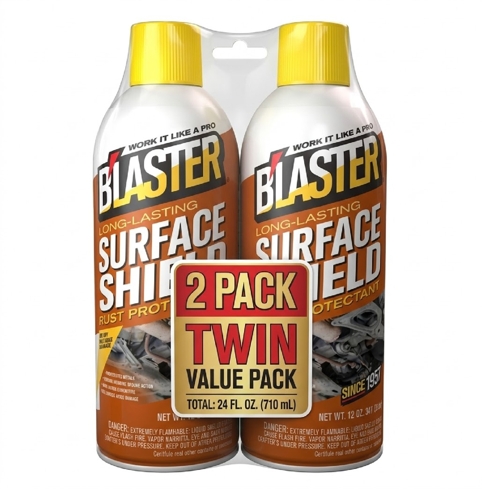 2 pk 12 Oz. Long-Lasting Surface Shield Rust and Corrosion Protectant,