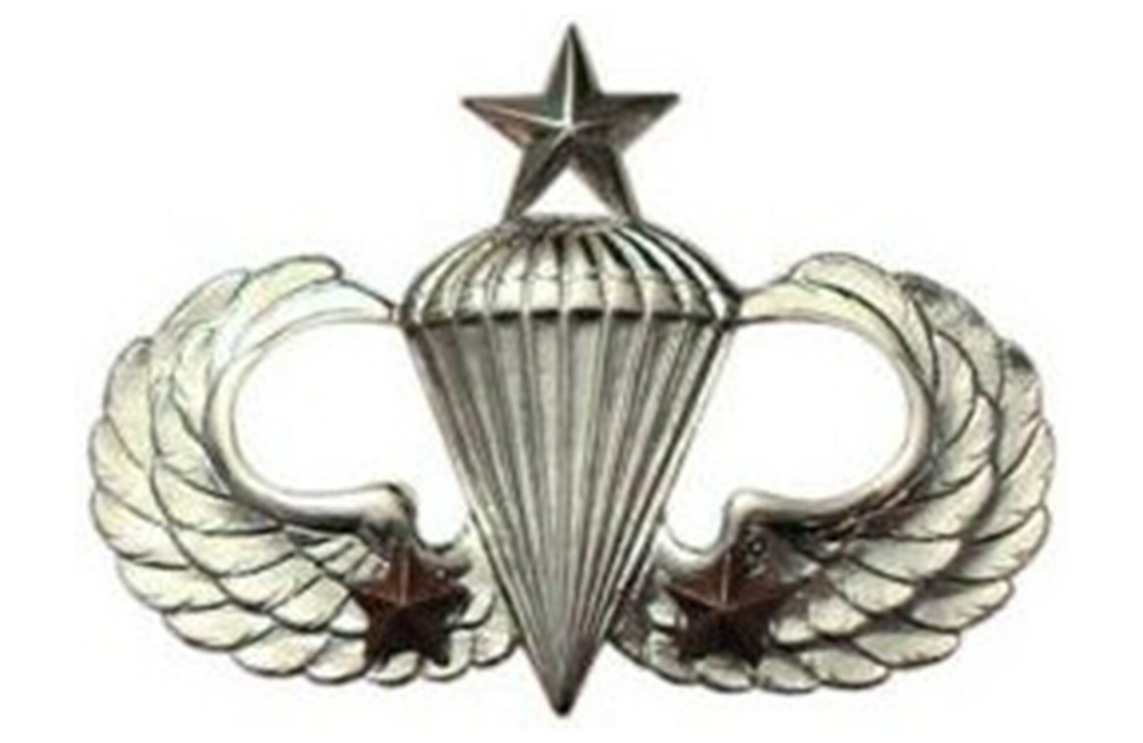 U.S. Army Combat Jump Wing 2nd Award Senior Brite (each)