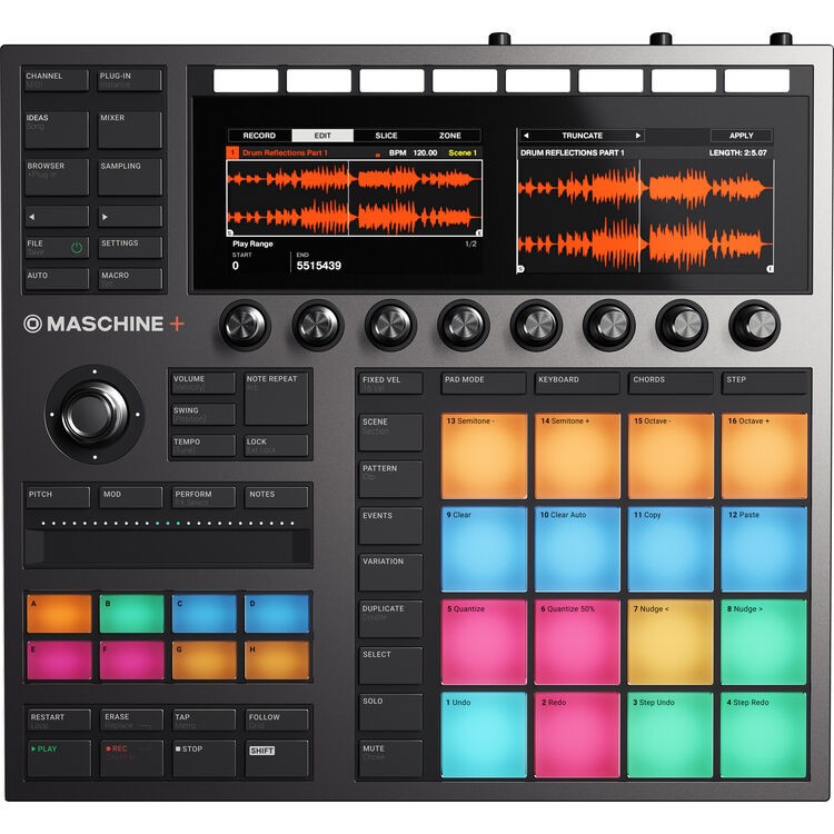 NI Native Instruments Maschine + Plus Controller Orig. Box w/ Registration Code