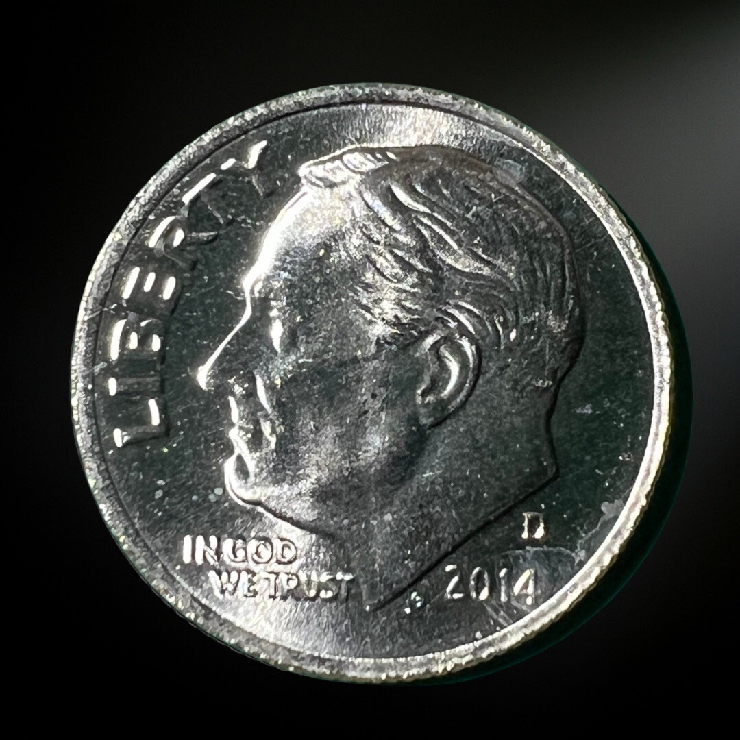 2014 D Denver Roosevelt Dime (BU) Brilliant Uncirculated