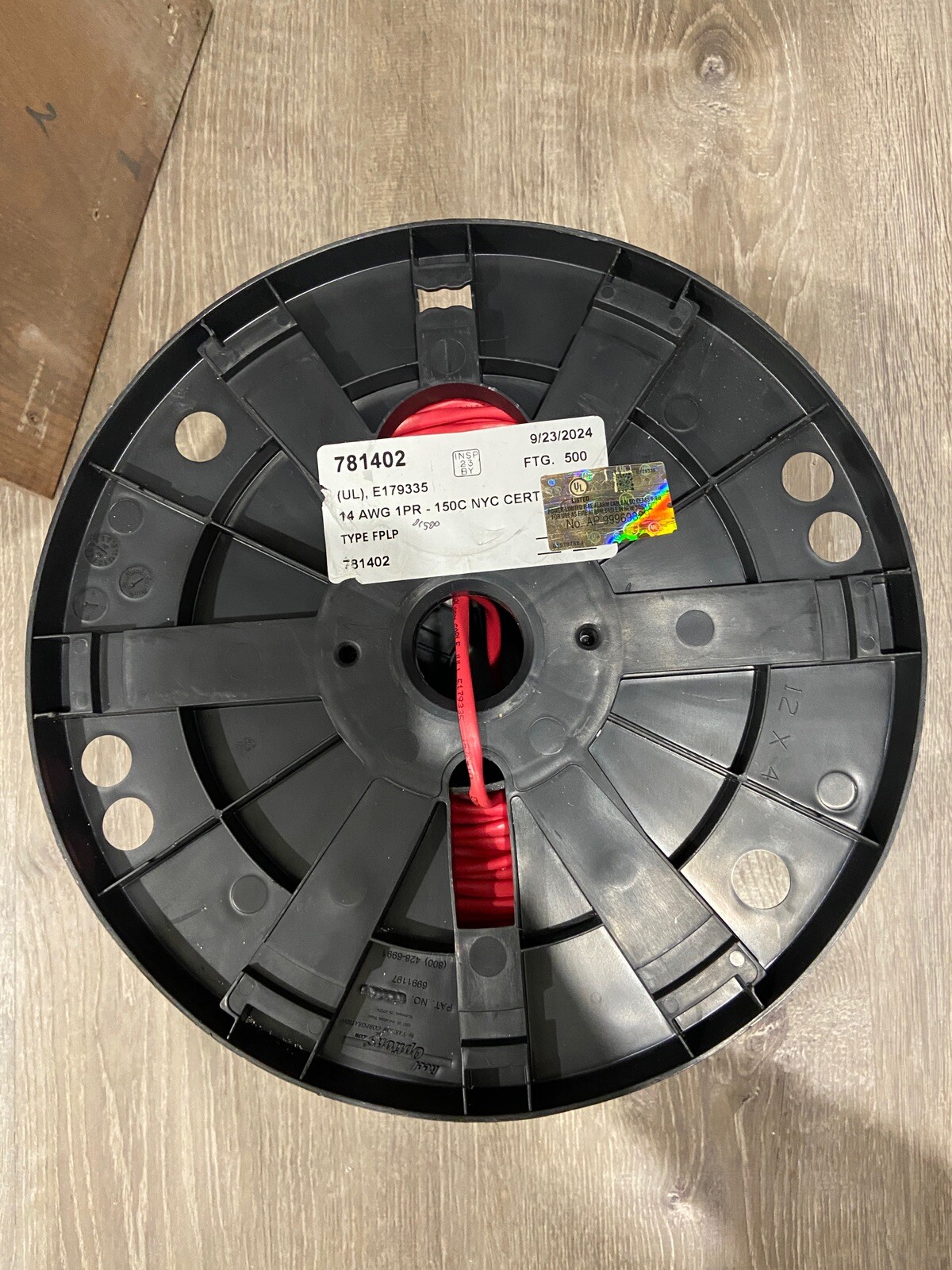 500 ft Advanced Digital Cable 781402 UnShielded 14 AWG Fire Alarm Cable