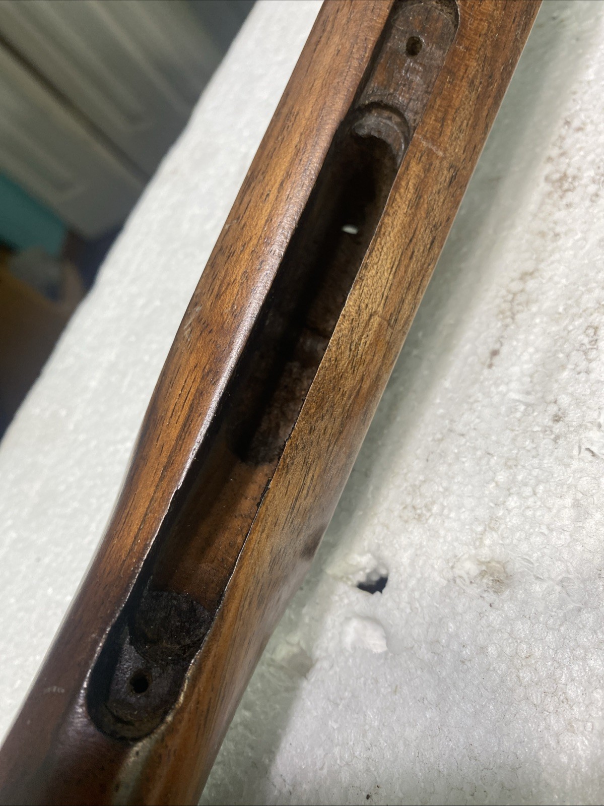 CVA Hawken Maple Muzzleloader Stock 1-0” Barrel Channel.