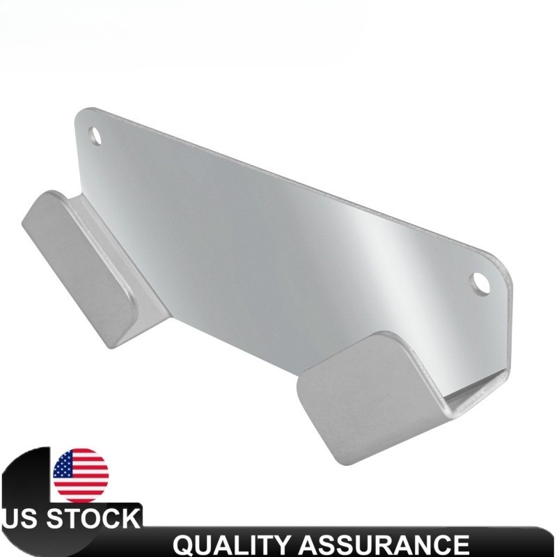 Aluminum 4-Way Lug Nut Wrench Holder Bracket, Wall or Toolbox Mount Storage
