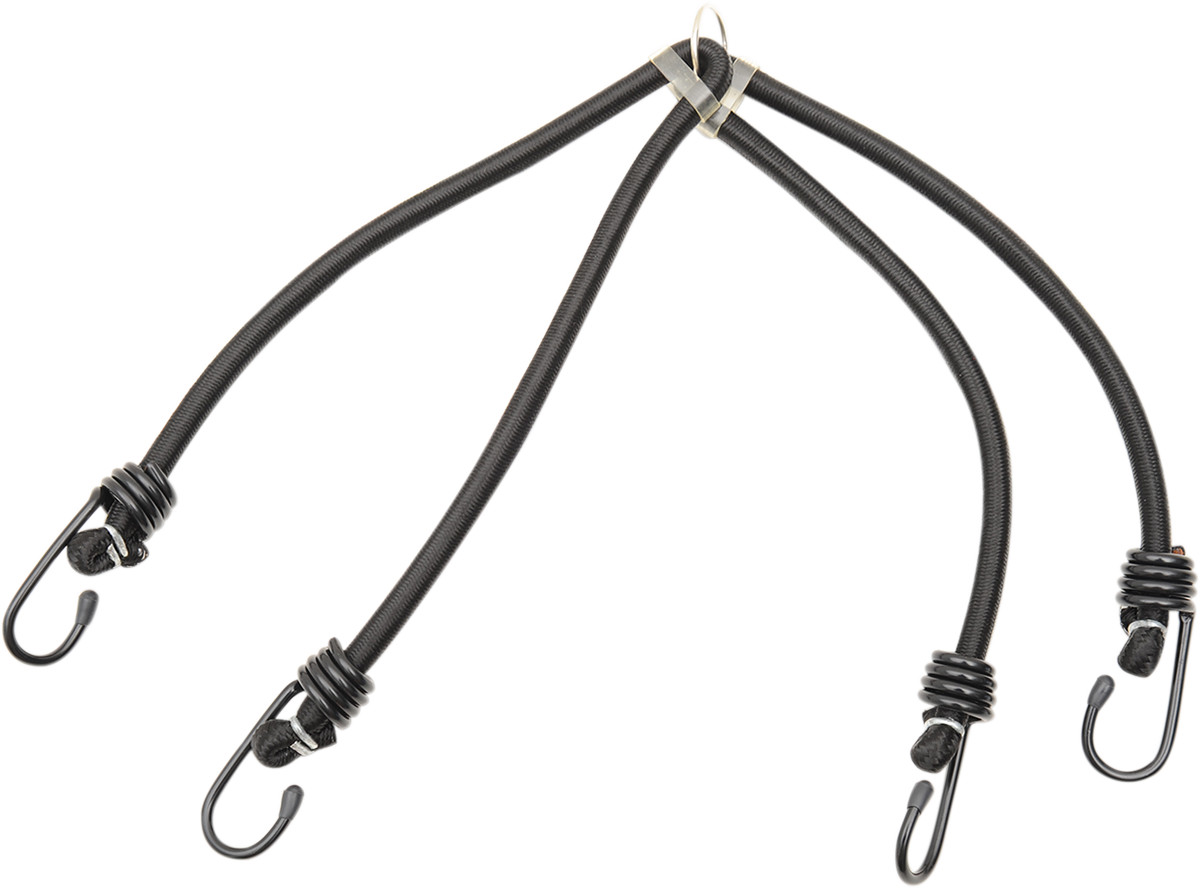 PARTS UNLIMITED Bungee Cord 4024B 24 Inch 4 Hook Tie Down Strap