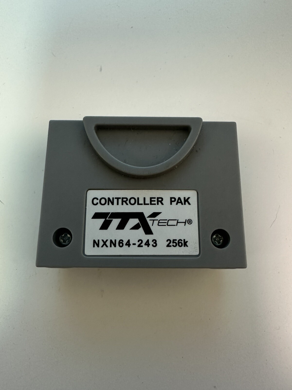 TTX Tech NXN64-243 256KB Memory Pak Controller Card - Gray