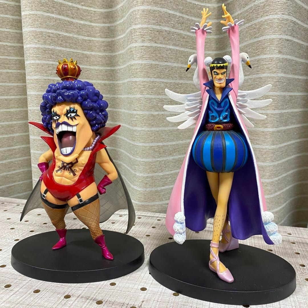 Bon Clay Ivankov Figure One Piece The Grandline Men Banpresto Set of 2 No Box