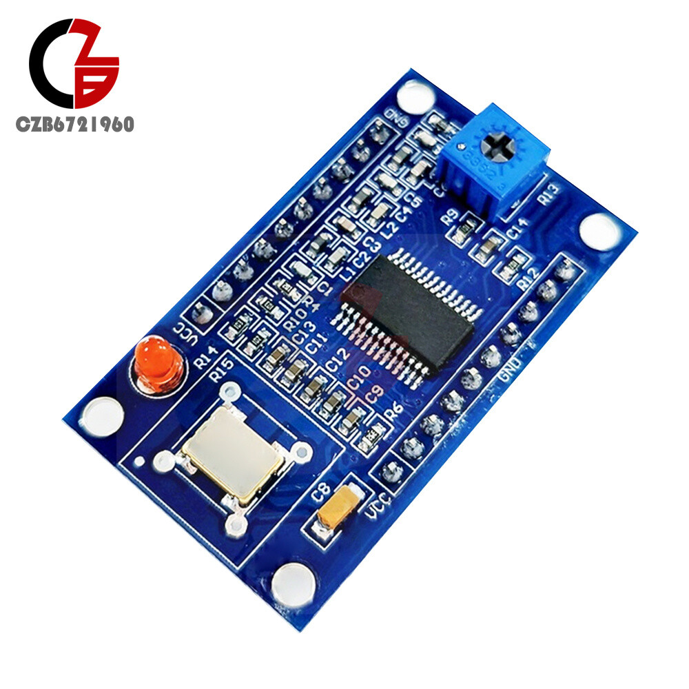 AD9850 DDS Signal Generator Module 0-40MHz 2 Sine Wave & 2 Square Wave Output