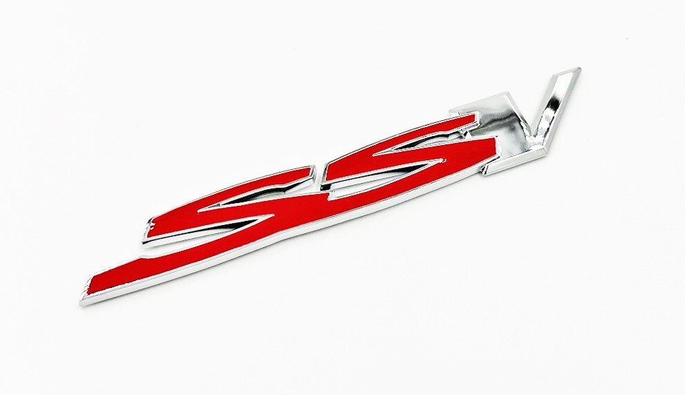 Chevy SS Commodore G8 Holden SSV Rear Trunk Lid Badge Emblem Redline VE VF Red