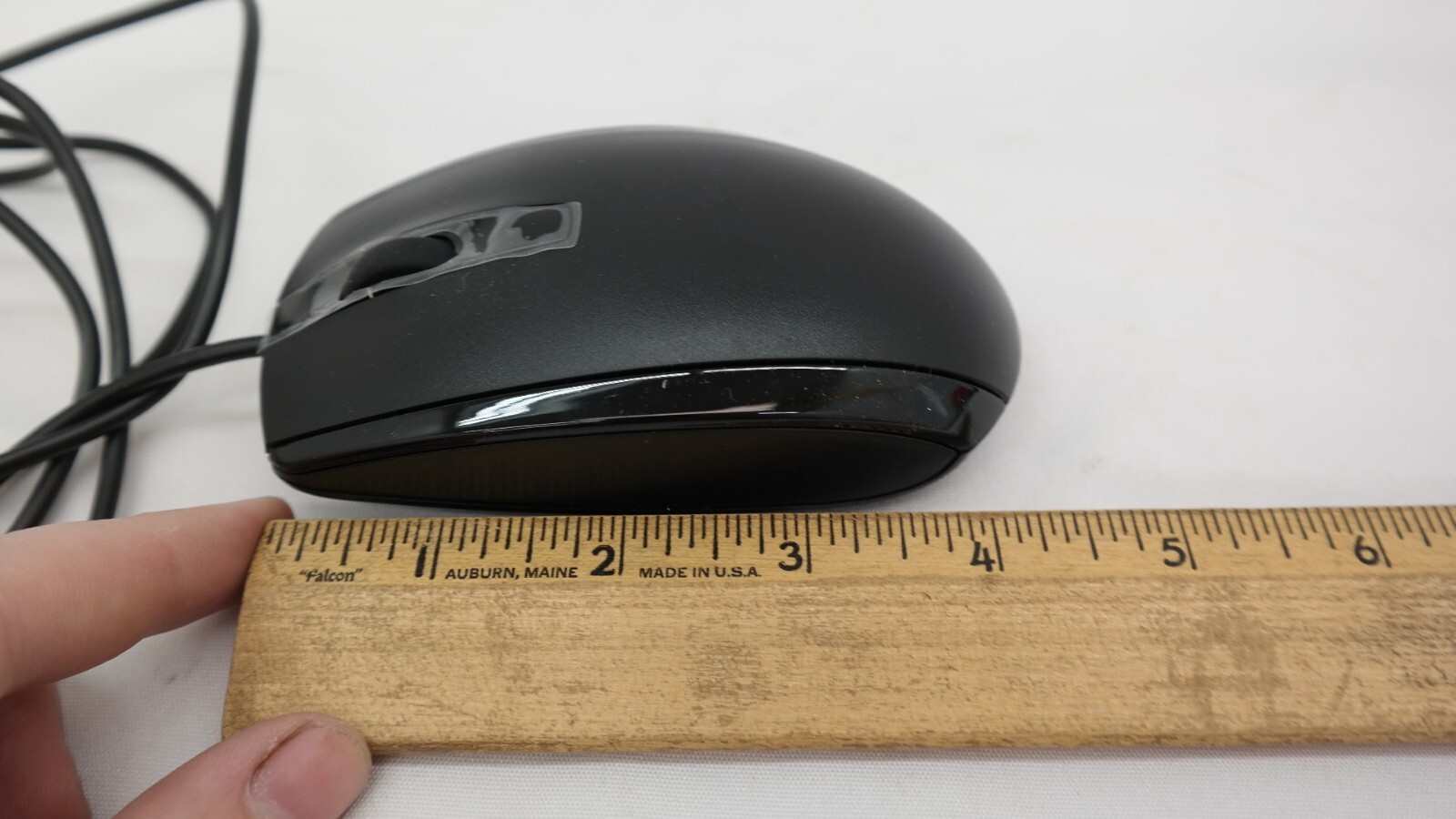 Hp USB Optical Wired Black Mouse Model MODGUO TF