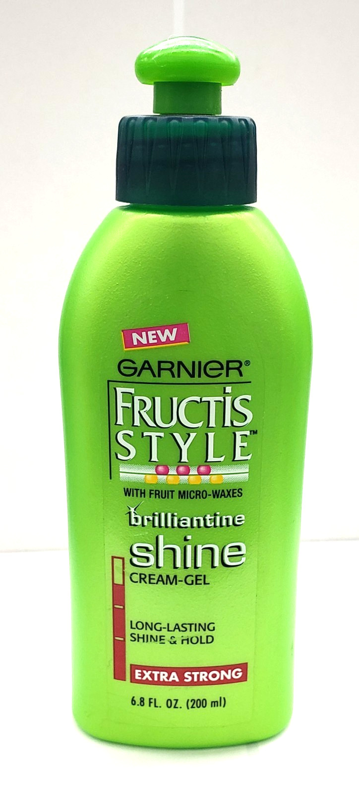 NEW Garnier Fructis Style Brilliantine SHINE Cream Gel EXTRA STRONG 6.8 FL.OZ