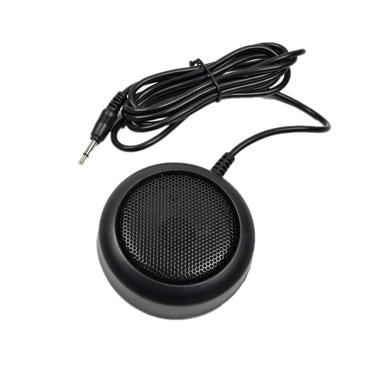 Round External Speaker 3.5mm 1.5meter Wire for Yaesu ICOM Kenwood Motorola Radio