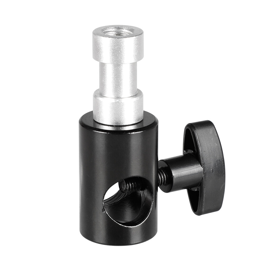 CAMVATE 16mm Light Stand Boom Arm Adapter Holder w/ 3/8"-16 Female Thread Mount