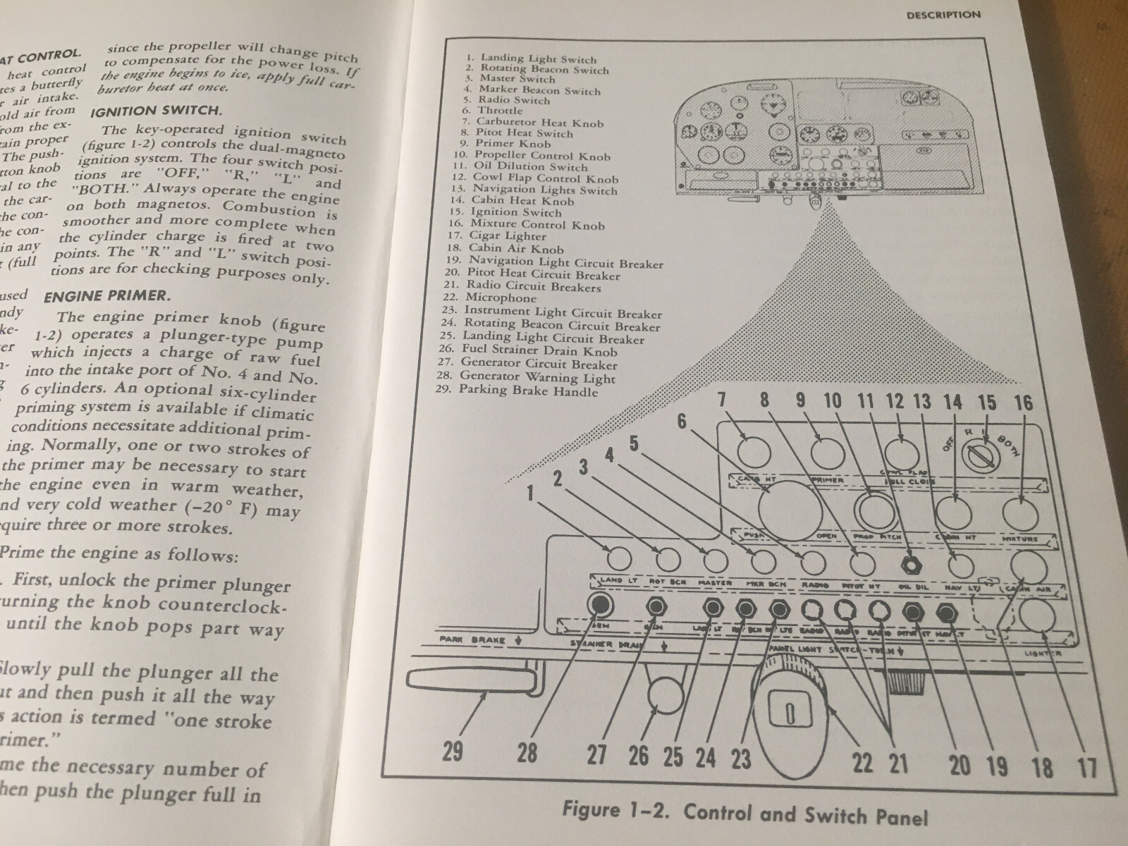 1960 Cessna 180 Owner's Manual