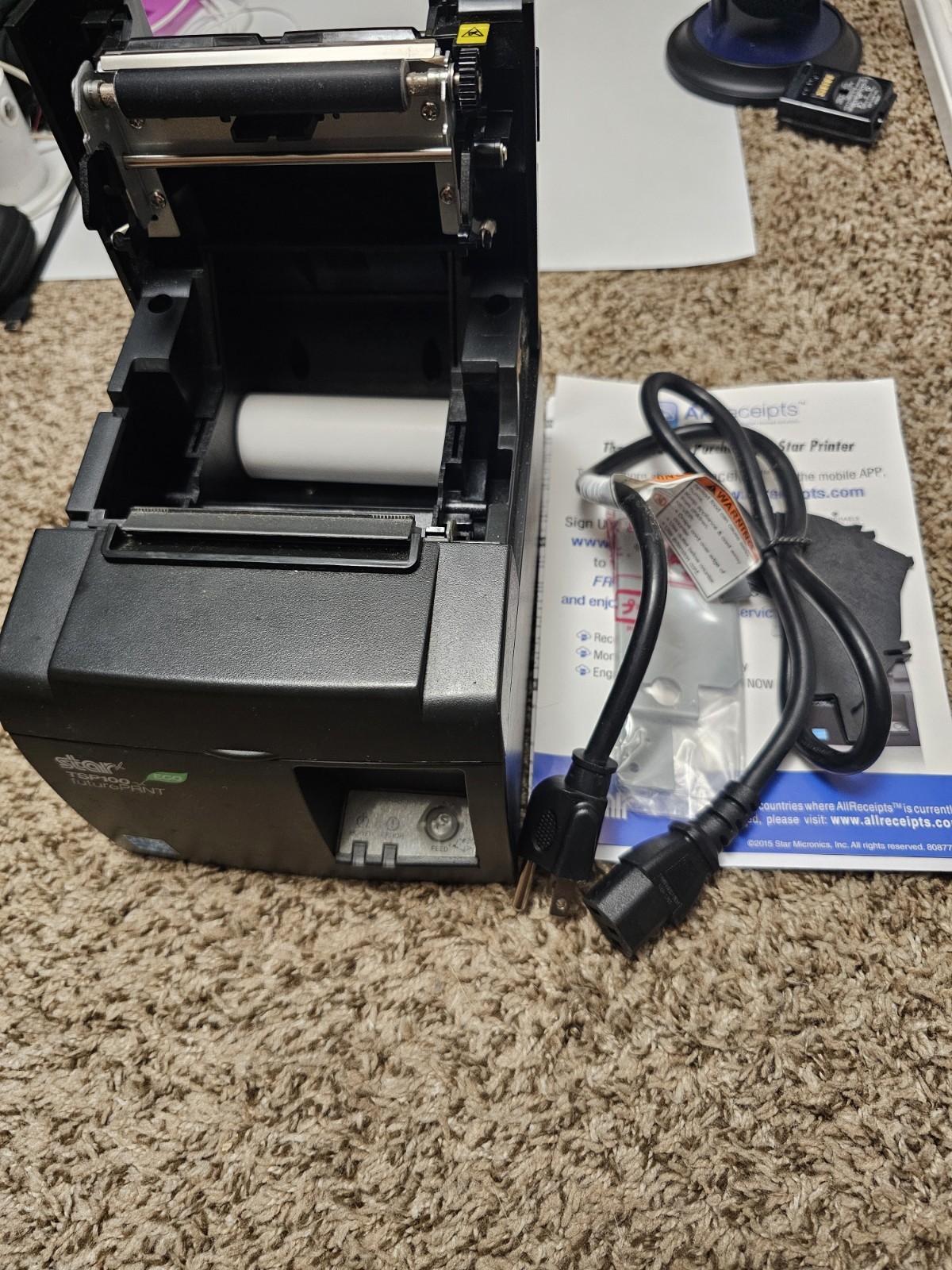 Star TSP100II futurePRNT Direct Thermal POS Receipt Printer.Parts/repair