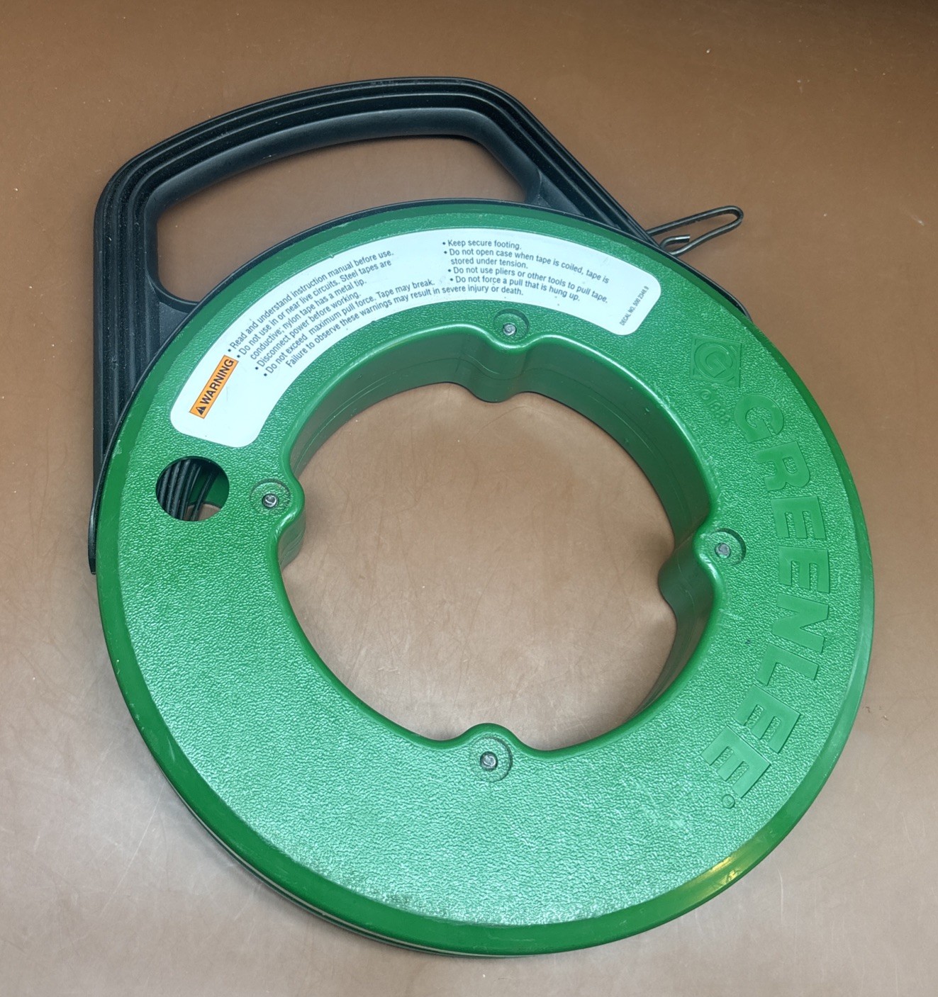 GREENLEE 438-5 Steel Fish Tape Wall Snake  50’x 1/8"x .060