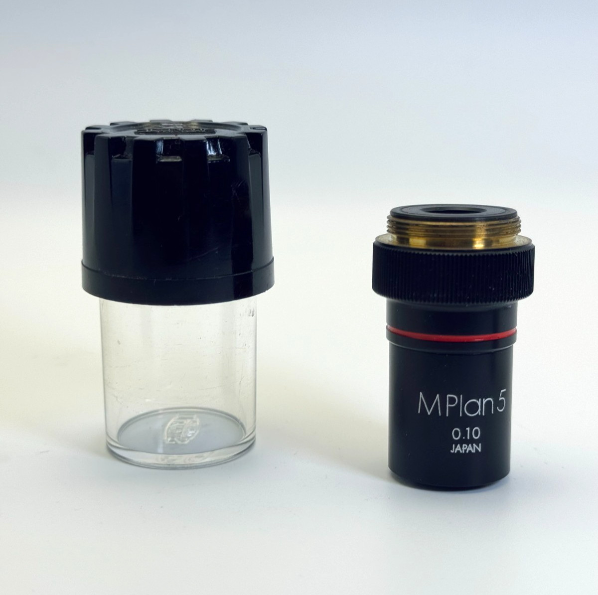 Olympus M Plan 5 0.10 Japan Microscope Objective - Pre-owned