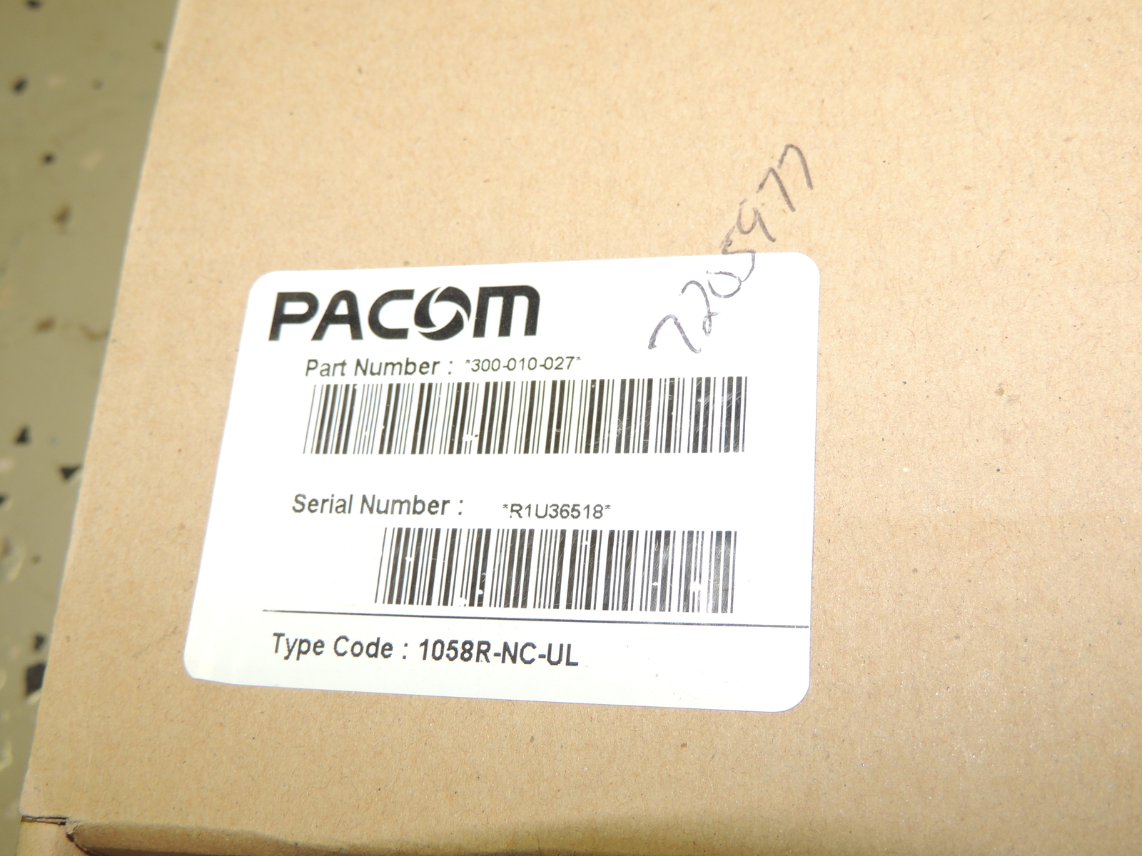 Pacom 1058-NC Door Access 1058 Controller
