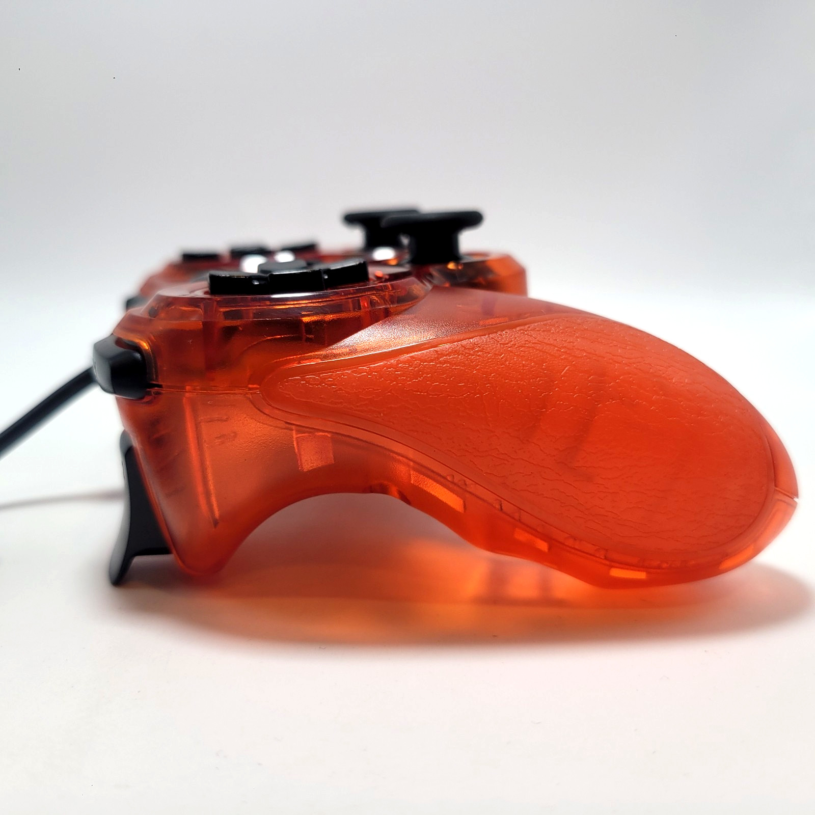 PlayStation 3 Wired Controller for PS3 / PC / USB by TTX Tech - Clear Red