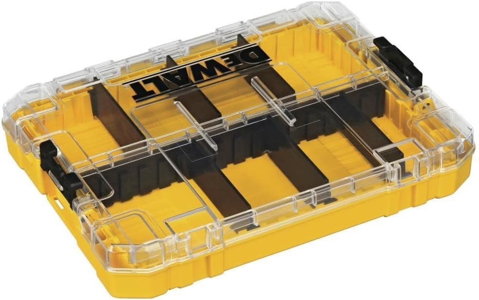 DEWALT Tool Box Tough Case Medium DWAN2190 Stackable 6 dividers organizer