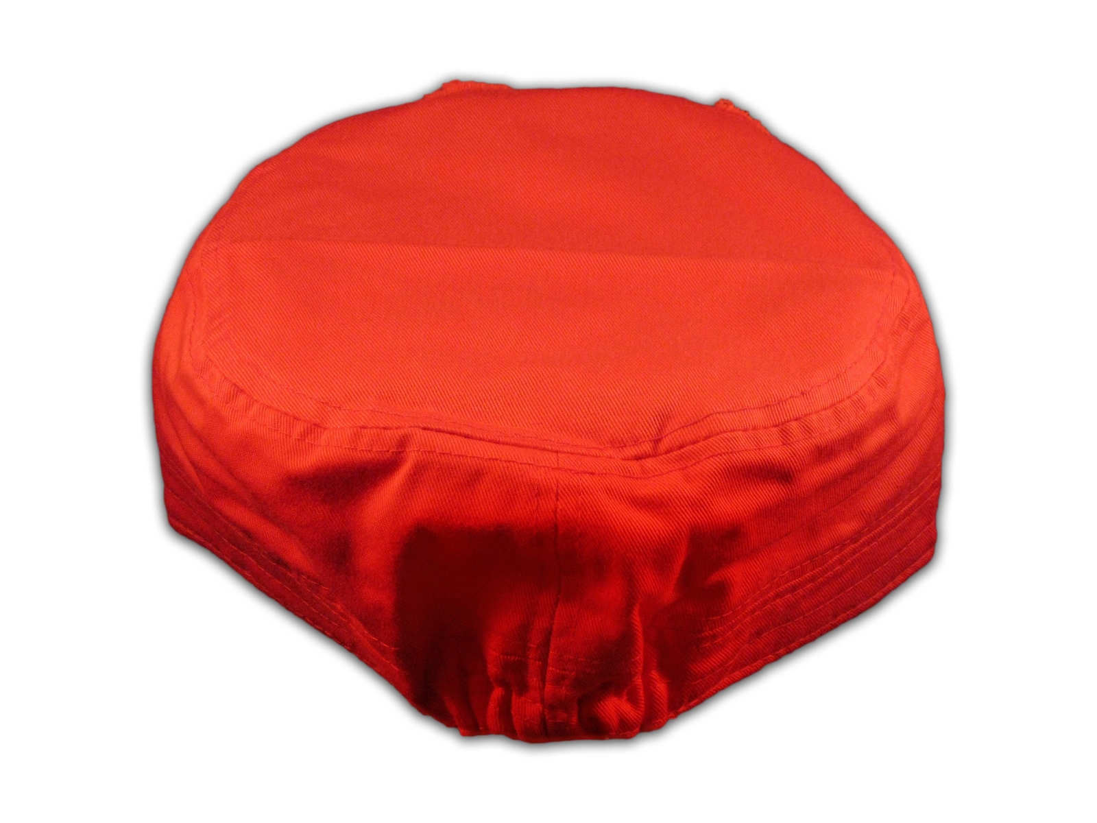 Fleur-de-lis on Red Cadet Army Distressed Military Cap