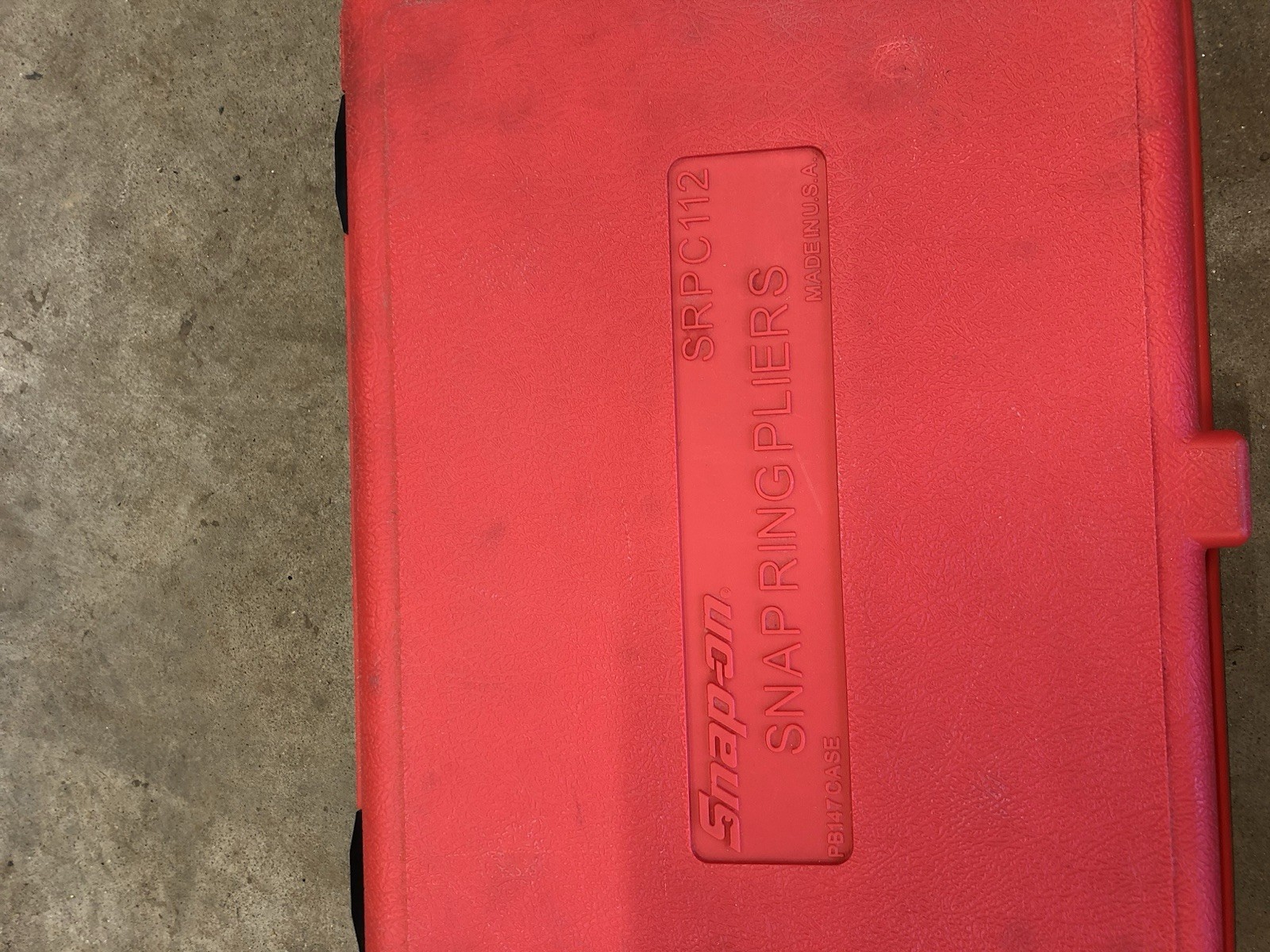 Snap-On PB147 Snap-Ring Plier Organizer Case