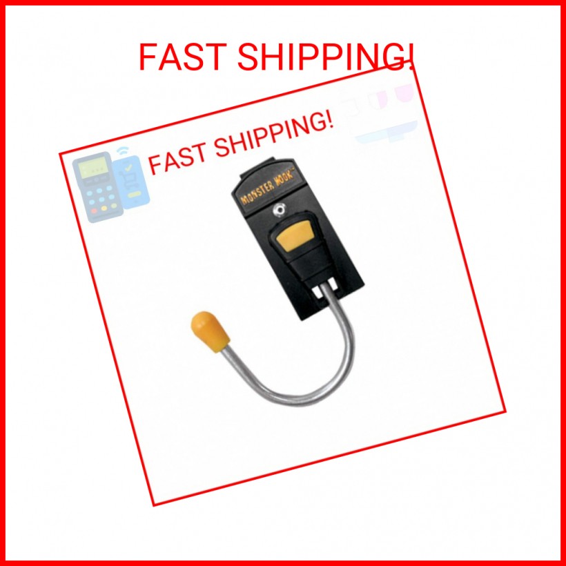 McGuire-Nicholas 93333 Single Monster Hook, Yellow, Black
