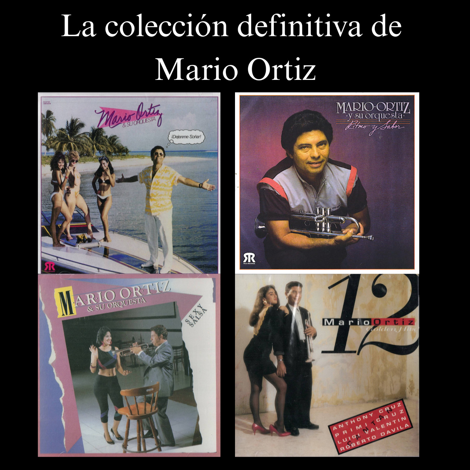 Mario Ortiz 4 Album Collection