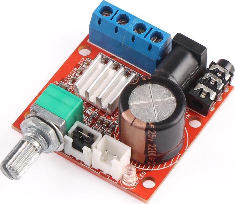 Mini 2.0 Hi-fi Electronic Stereo Audio Assembled Amplifier Portable AMP 10W+10W