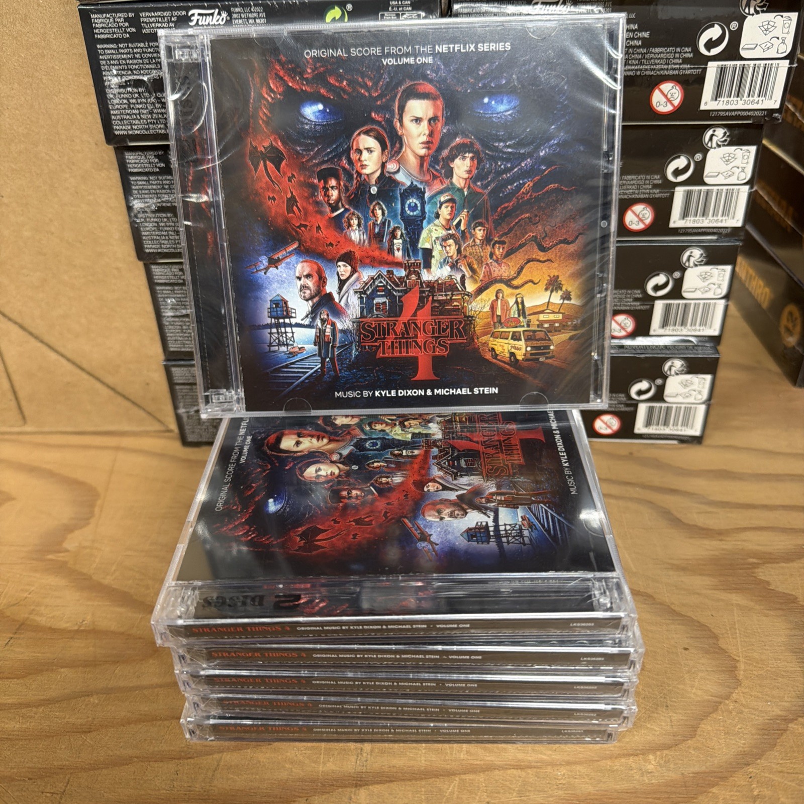 STRANGER THINGS 4 VOLUME 1 ORIGINAL SCORE FR NEW CD - One