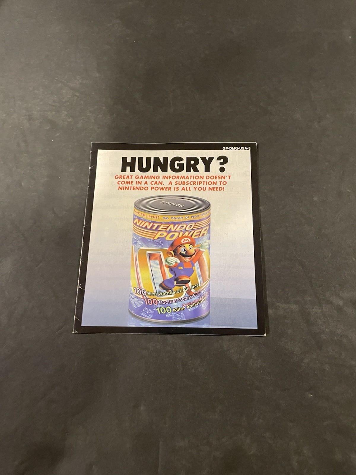 gameboy advance Insert hungry gp-dmg-usa-3