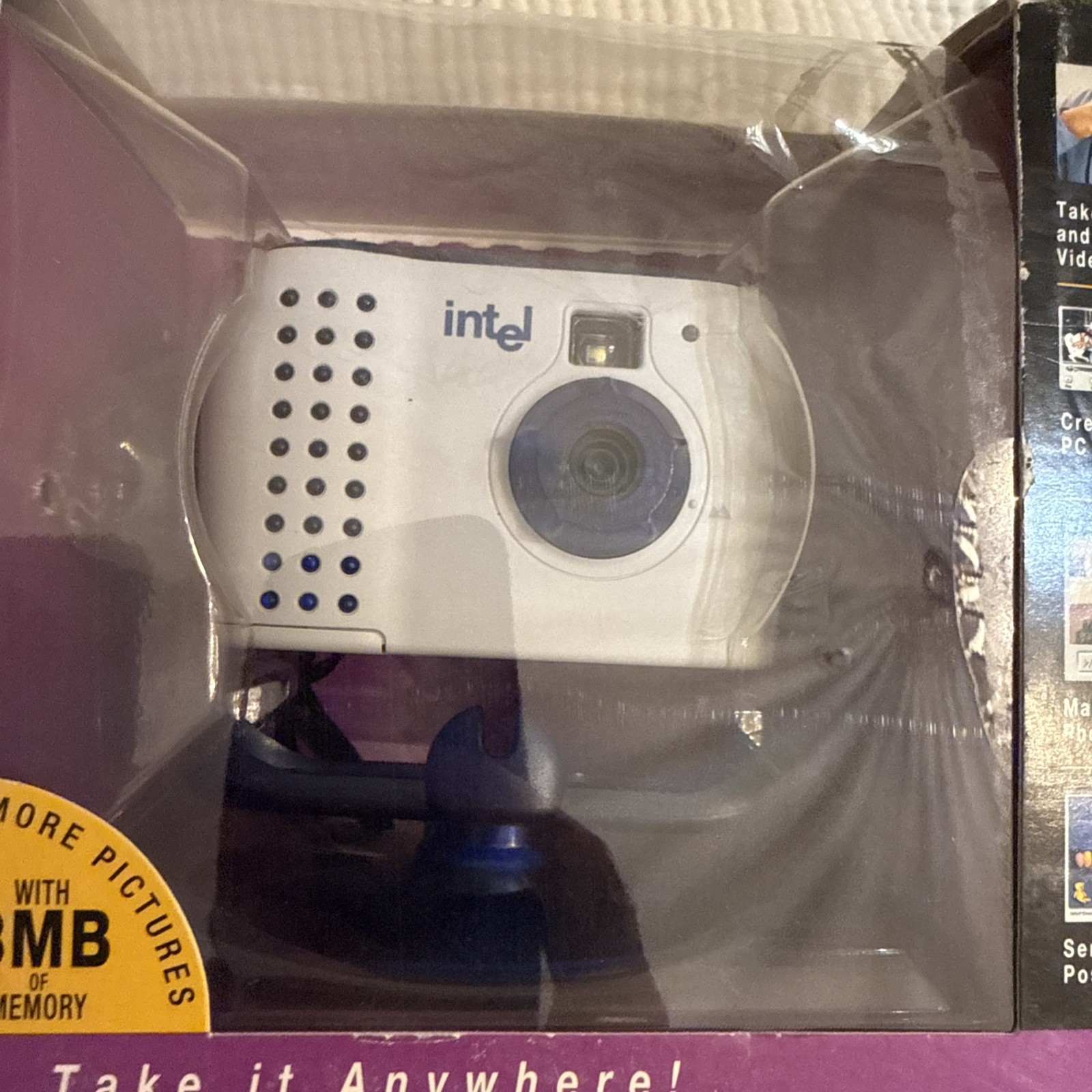 Vintage Intel Pocket PC Digital Camera CS630 Webcam