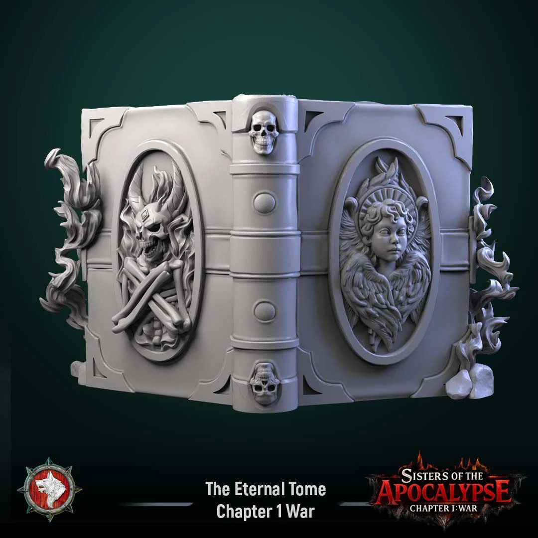 The Eternal Tome - PLA 3D Printed Terrain