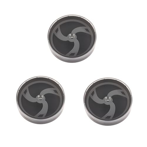 3 Black Watch Storage Box, Watch Movement Holder, Portable Compact Display