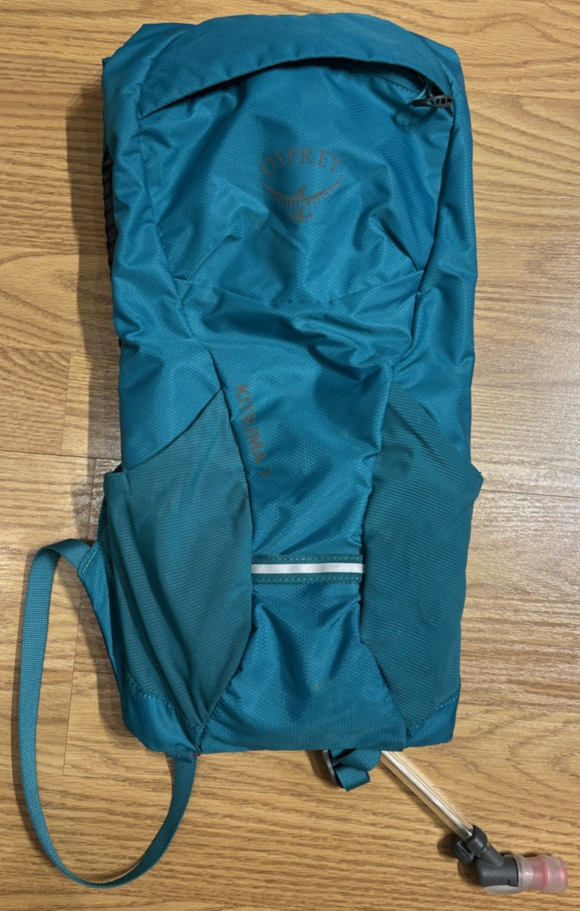 Osprey Kitsuma 3 Hydration pack W/ 2.5L Bladder (Women’s) Teal Blue