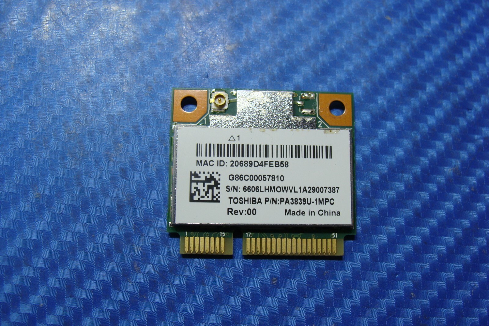 Toshiba Satellite C855D-S5359 15.6" OEM Wireless WiFi Card V000270870 RTL8188CE