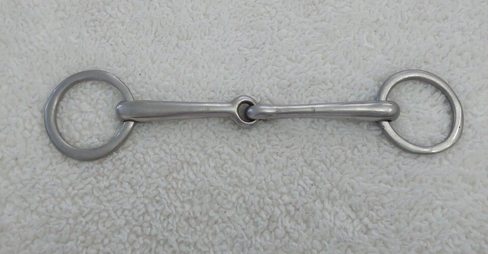 Loose Ring Snaffle Horse Bit  Stainless Steel