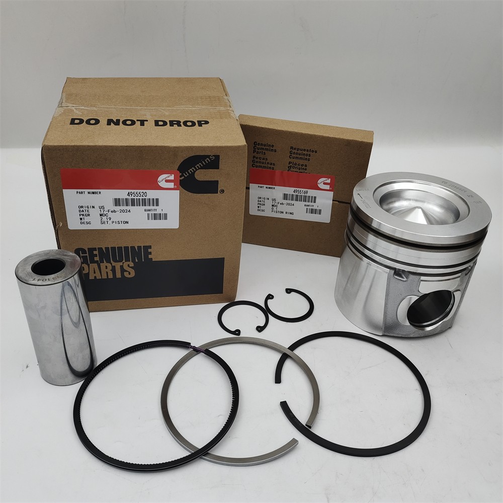 4955520 PISTON & Piston Rings Sets STD For Cummins 07-19 Dodge Ram 6.7L 107mm
