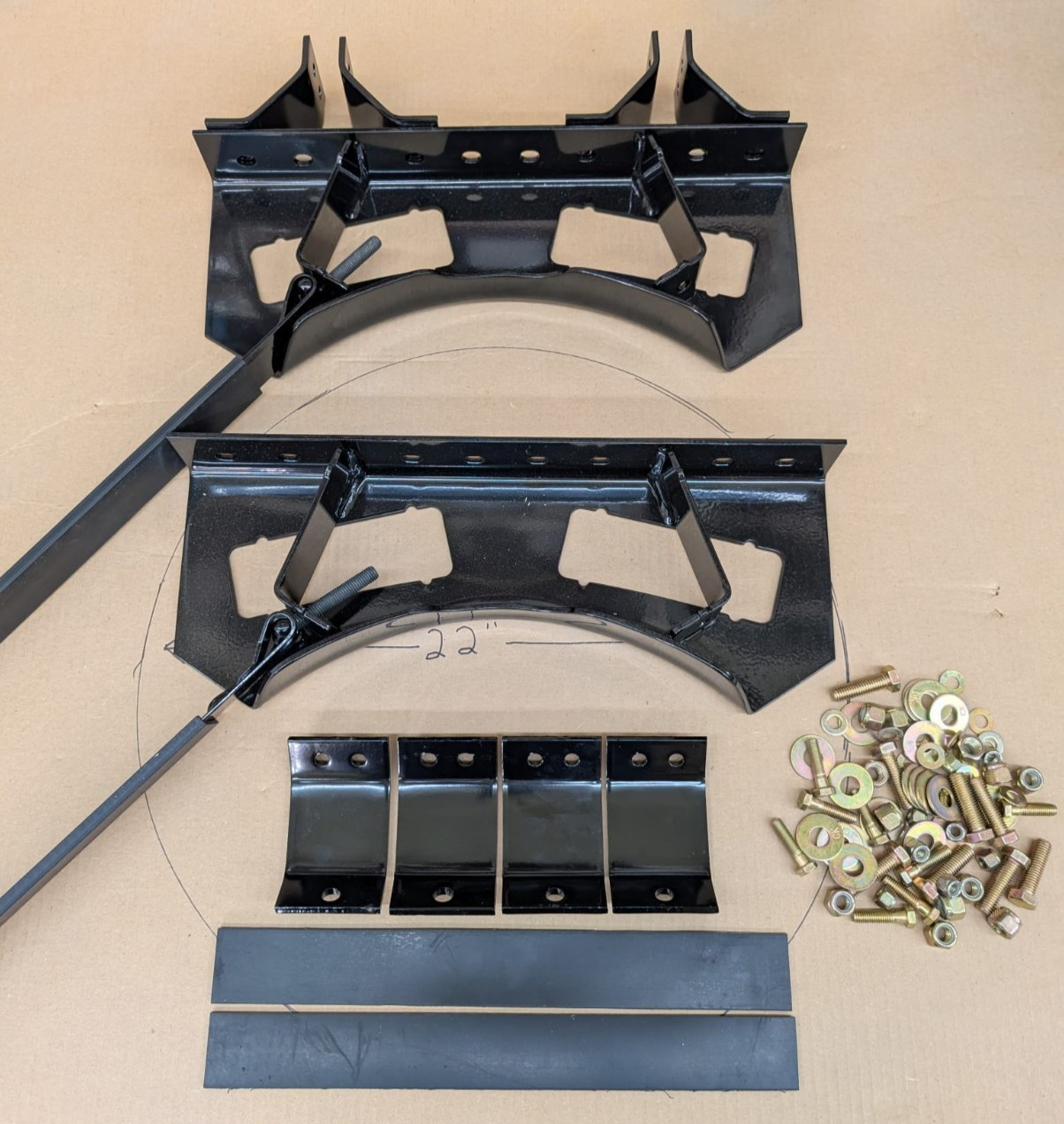 Thermo King 900398TKA - 22" Fuel Tank Mount Hanger Kit For Reefer Trailer