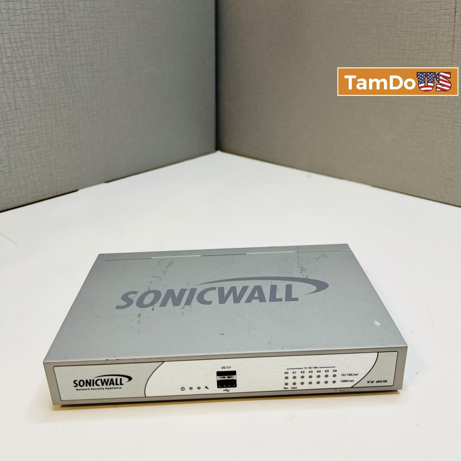 SonicWall TZ215 Firewall APL24-08E – No Power Adapter Included