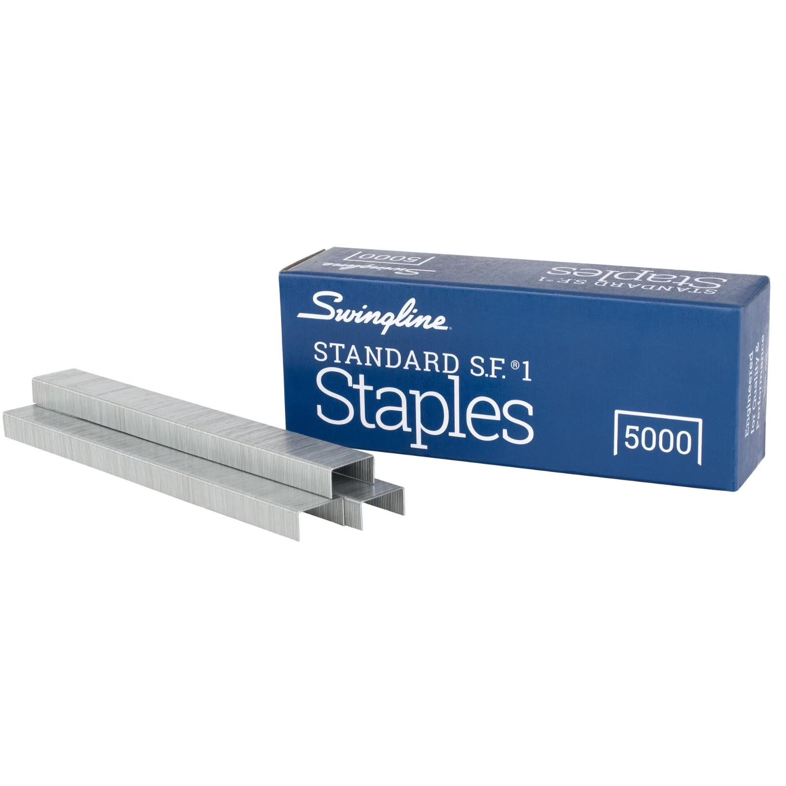 Swingline SF1 Standard Staples 5 BOXES 5,000 EA