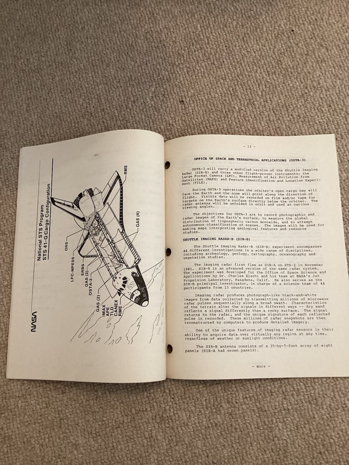 Space Shuttle Mission 41-G Press Kit October 1984